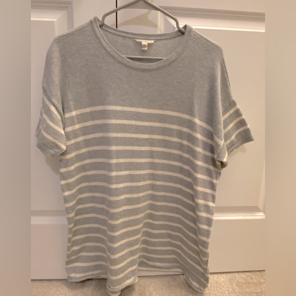 Eileen Fisher organic cotton oversized sweater tee